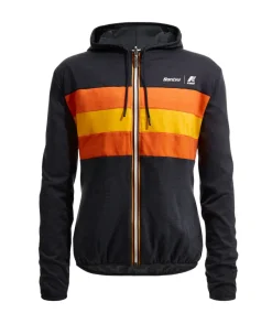SANTINI x K-WAY - CHAQUETA ANTIVIENTO REVERSIBLE