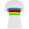 UCI WORLD CHAMPION - CAMISETA ARCOÍRIS MUJER
